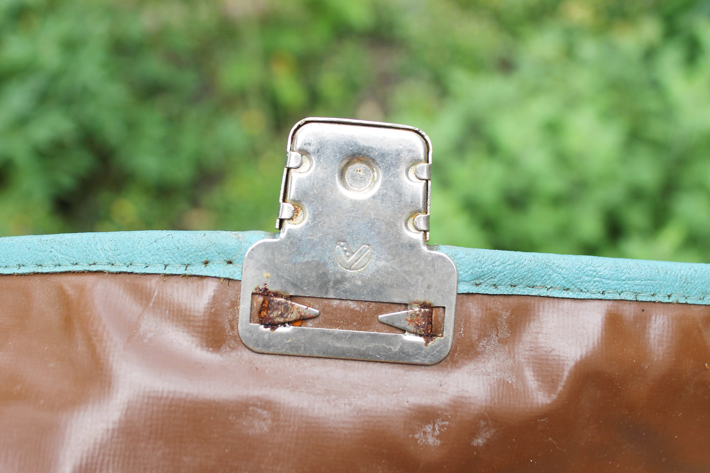 Vintage school bag with cartoon duck - Soviet rare bag - USSR Grey School Bag - Book Bag - Soviet School. Made in USSR in 1970s