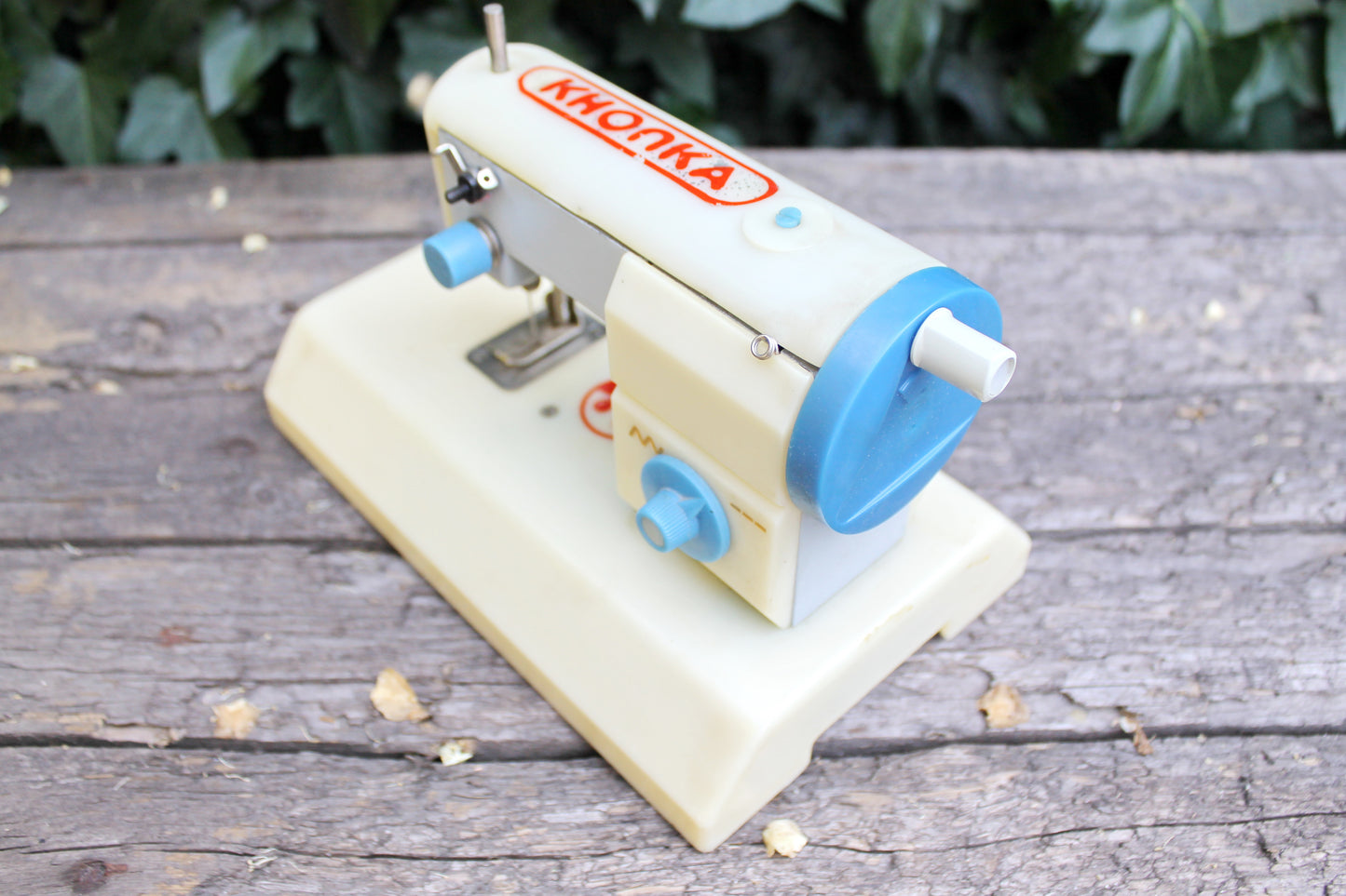 Vintage kid's Sewing Machine Toy "Knopka", Soviet Kid's Sewing Machine, USSR collectible toy