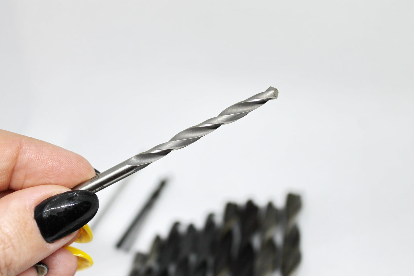 Set of 13 USSR vintage drill bits - not used - different sizes of drill bits - Soviet drill bits - 1970s