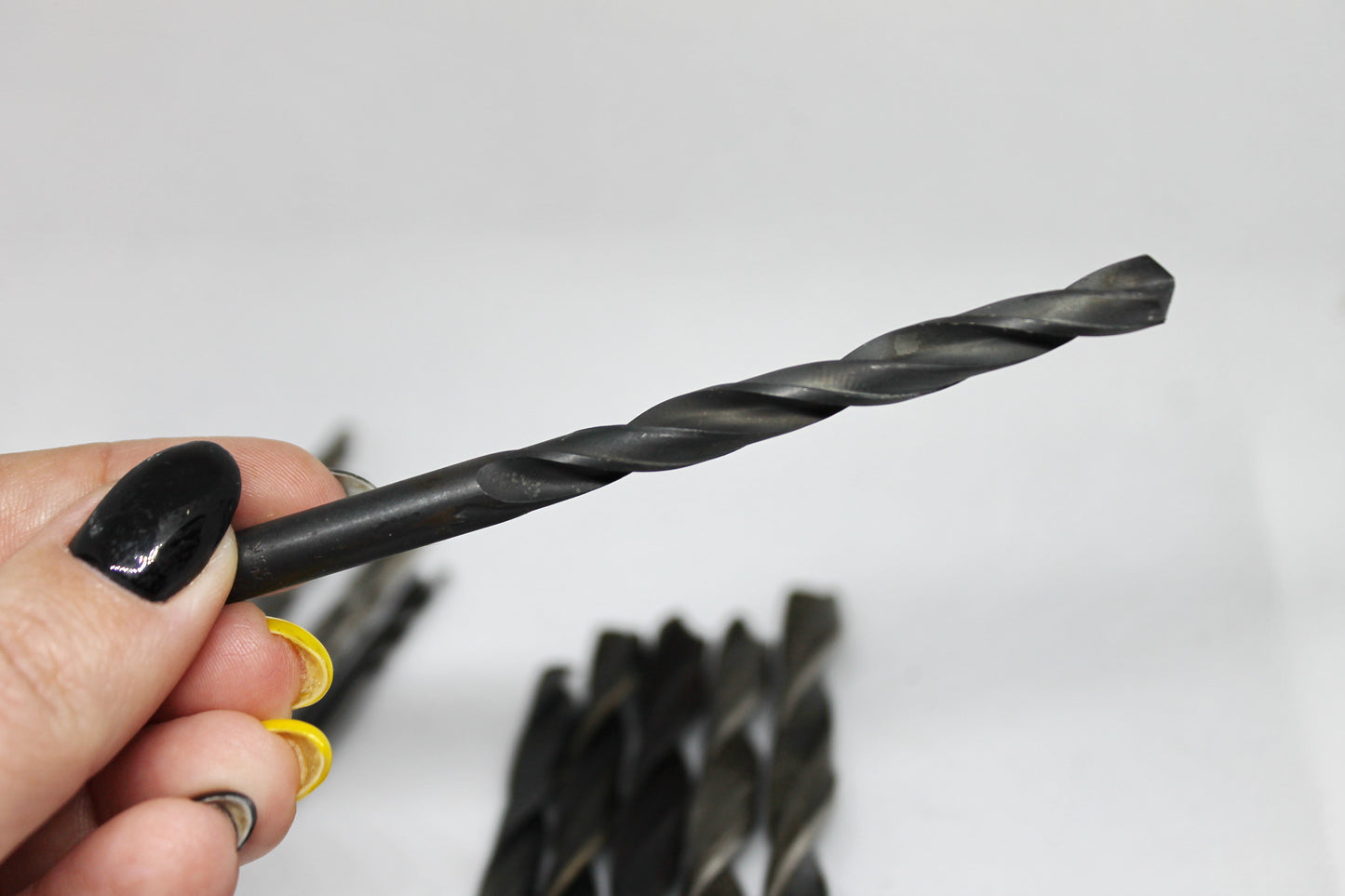 Set of 13 USSR vintage drill bits - not used - different sizes of drill bits - Soviet drill bits - 1970s