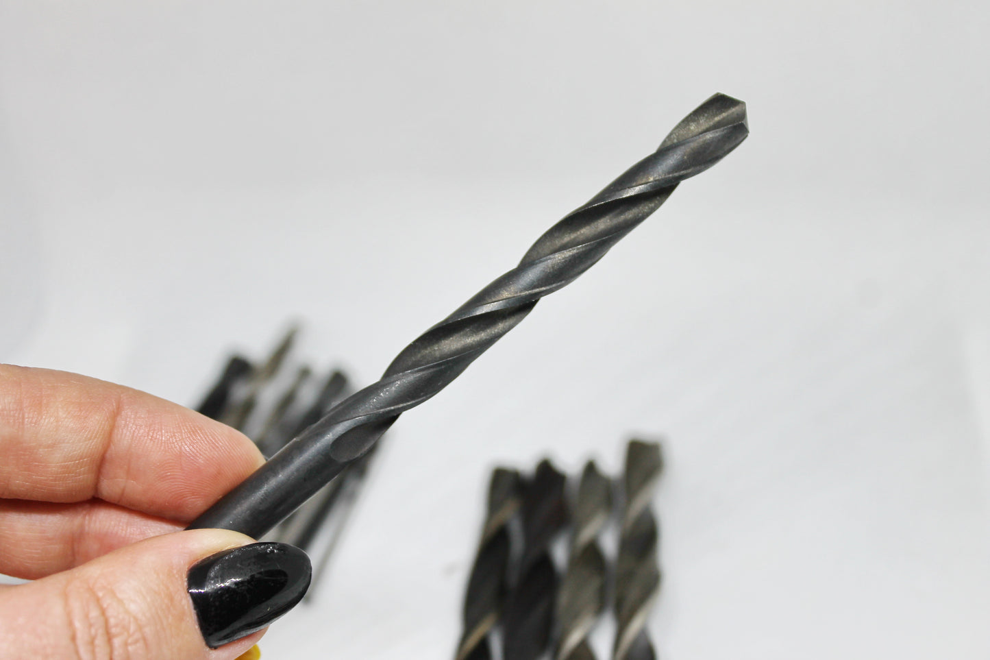 Set of 13 USSR vintage drill bits - not used - different sizes of drill bits - Soviet drill bits - 1970s