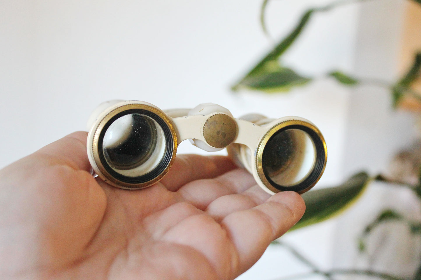 Vintage USSR opera retro theater binocular - antique binoculars glasses - Soviet Pocket Binoculars