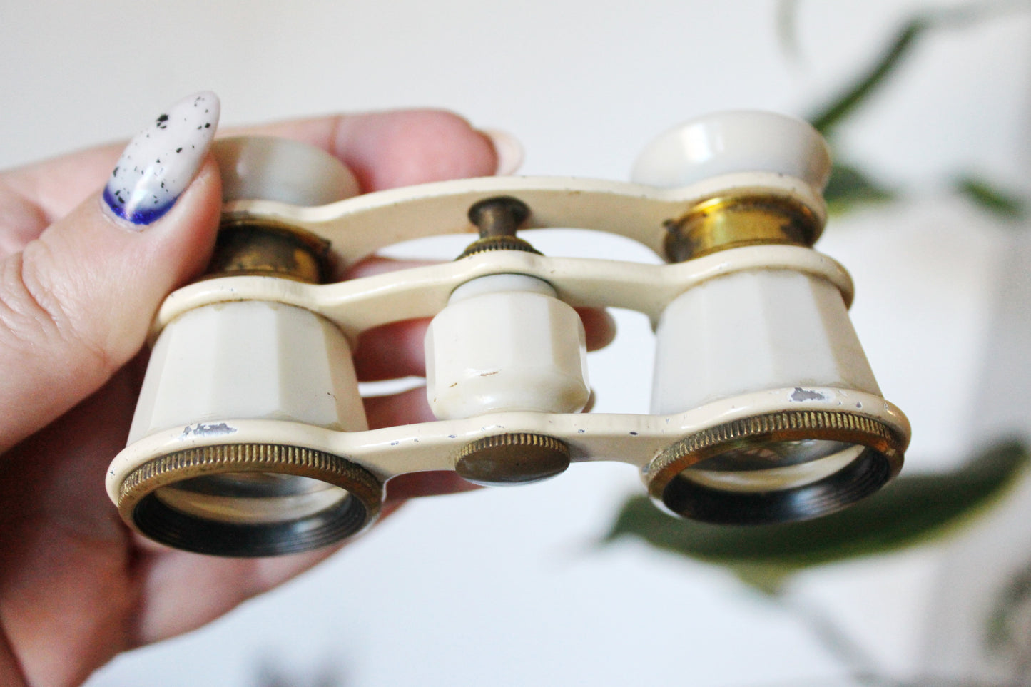 Vintage USSR opera retro theater binocular - antique binoculars glasses - Soviet Pocket Binoculars