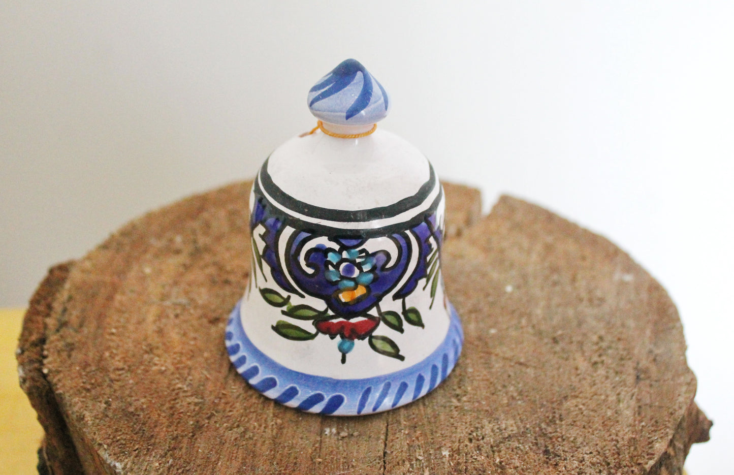 Vintage beautiful ceramic Bell - 3.8 inches - Vintage Souvenir - Germany porcelain