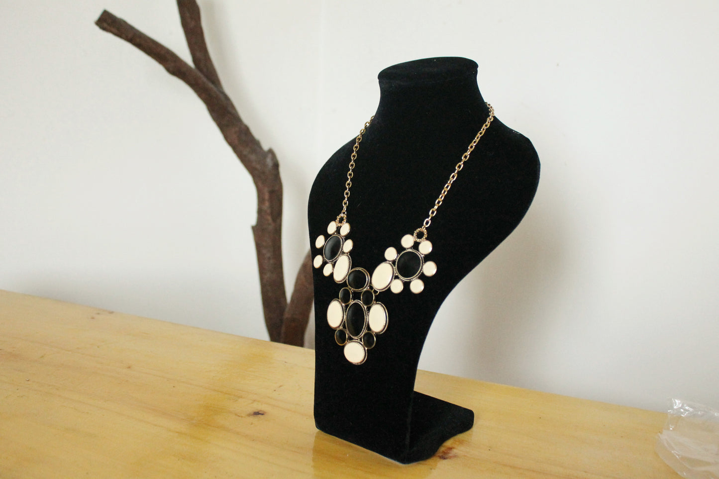 Vintage Flower necklace from Germany - Nekclace 1990s - Germany vintage bijouterie - gift neckalce