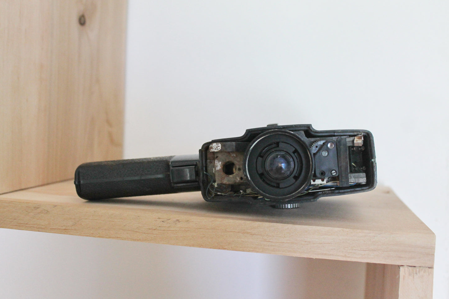 Old Vintage Soviet Movie Camera - LOMO Aurora 219 - 8mm film - Vintage Soviet Film Camera - Collectible Camera (no front panel)