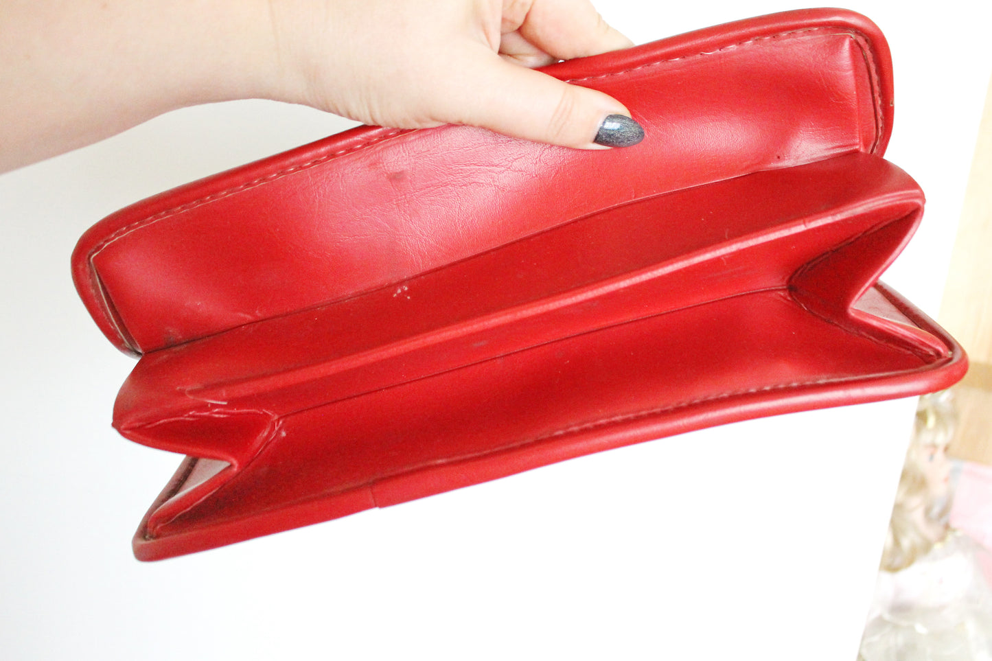 Vintage school red/black bag - Soviet rare bag - USSR School Bag - Book Bag - Soviet School. Made in USSR in 1980