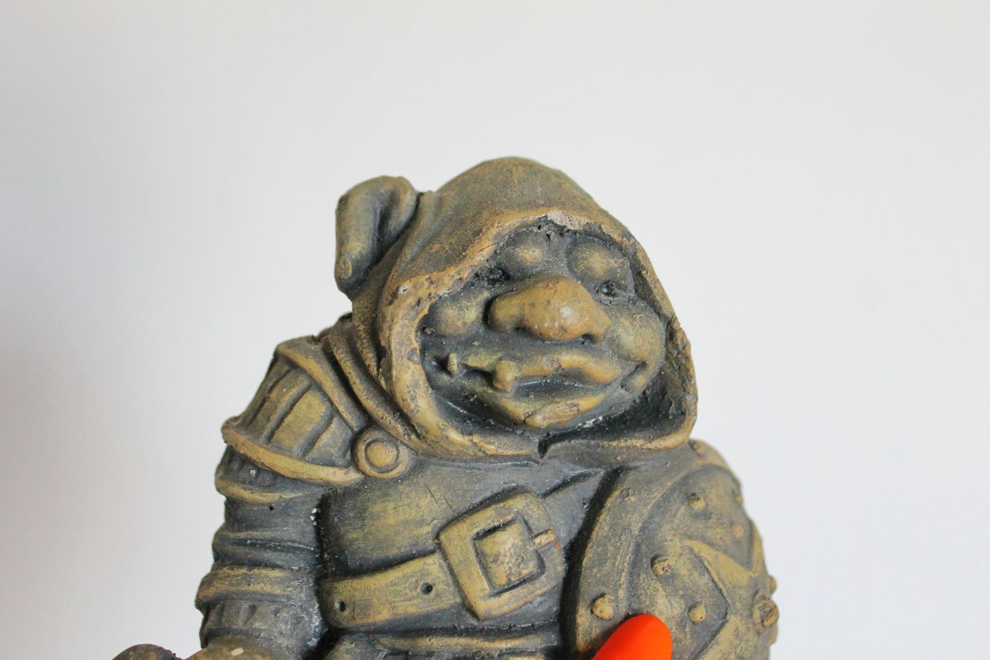 Stone fantasy creature - orc - goblin - fairytail creature - 5 inches - vintage Germany figurine - 1990s - 2000s