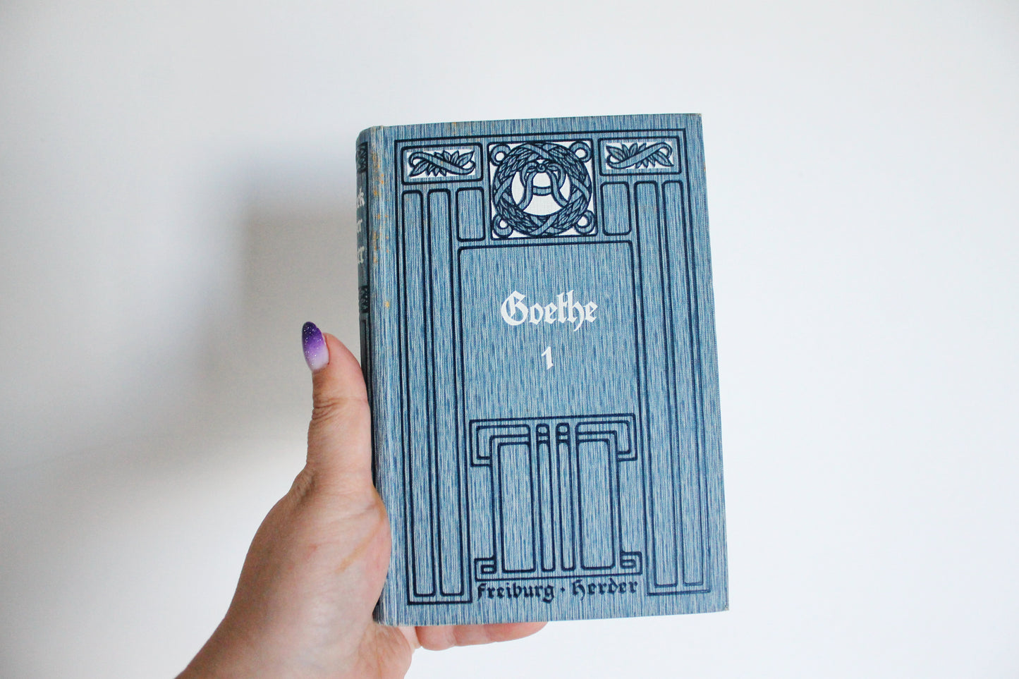 Germany Vintage book - Goethe's three-volume work, beginning of the 20th century - Goethe old books - 1900s
