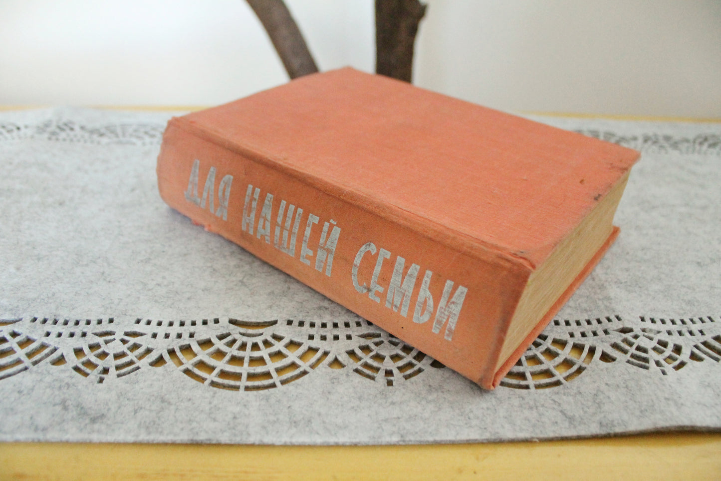 Vintage book - For our Family - vintage from Ukraine - published in Latvia in 1963
