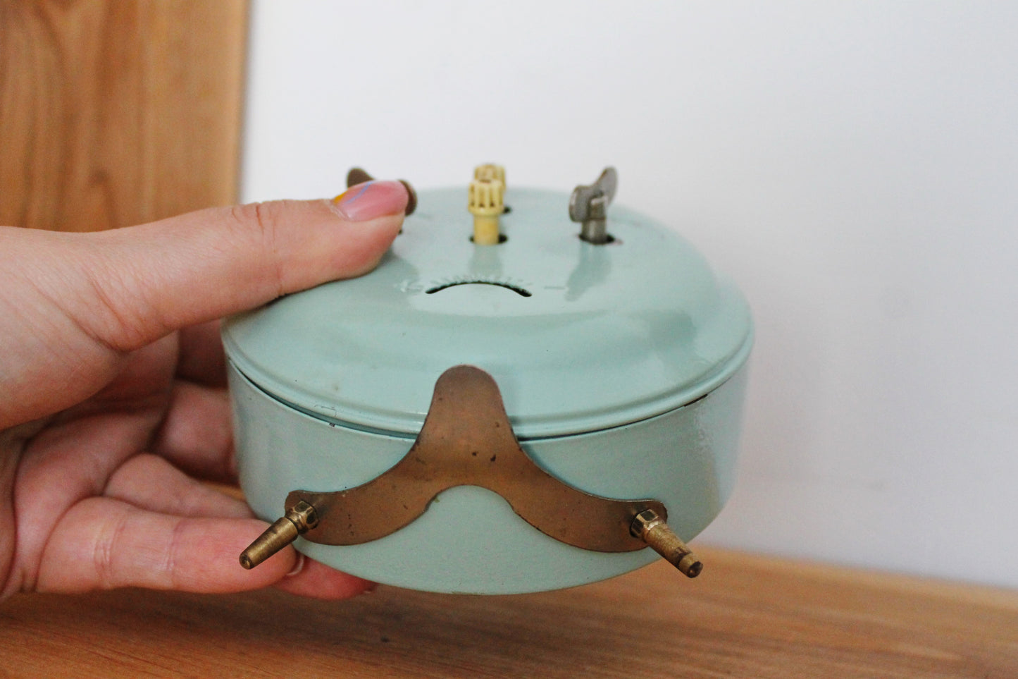 Shabby chic Jantar Alarm clock - Soviet clock 'Jantar' - Made in USSR - Vintage Alarm Clock - Working