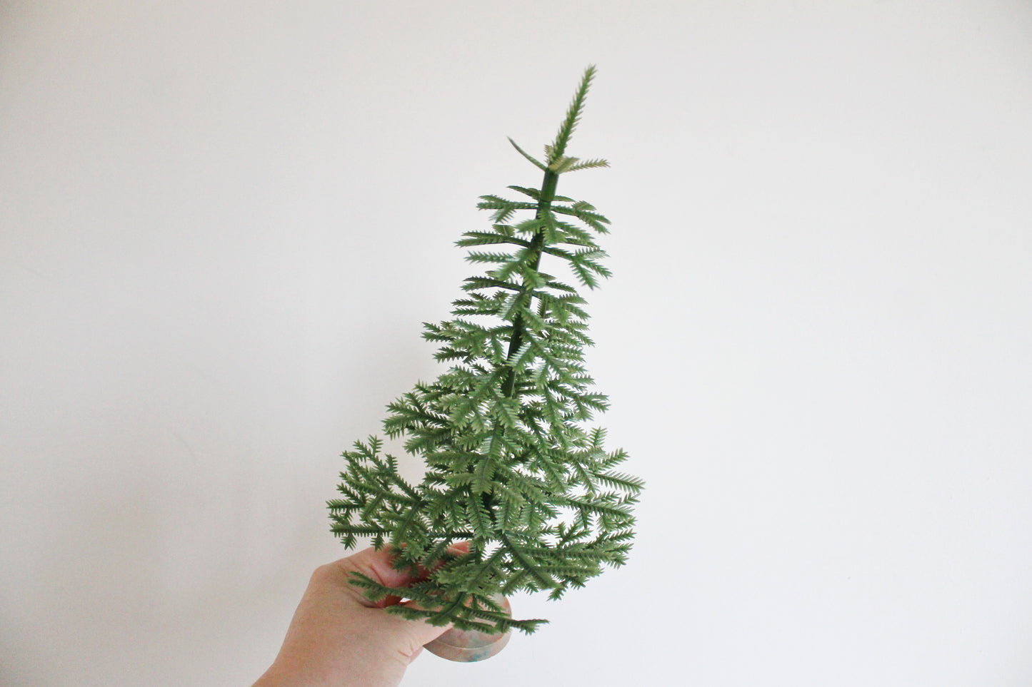 CHRISTMAS TREE - Vintage small plastic Christmas tree 30 cm - 11.8 inches - USSR vintage green Christmas tree - Home decor