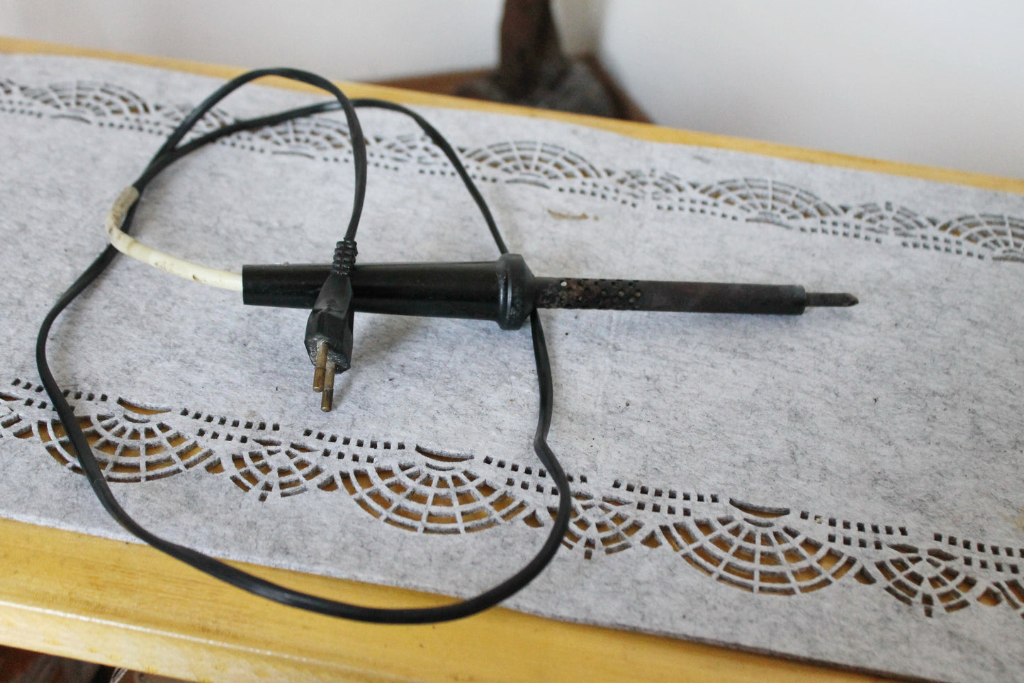 Vintage soviet Soldering Iron - black - Made in USSR in 1980s