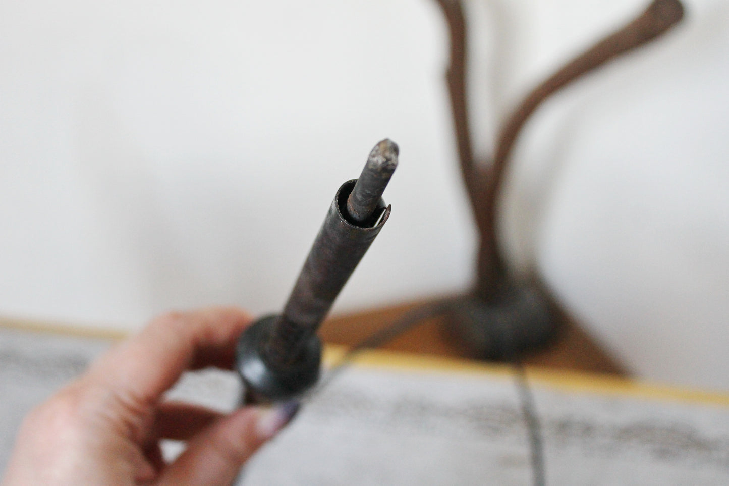 Vintage soviet Soldering Iron - black - Made in USSR in 1980s