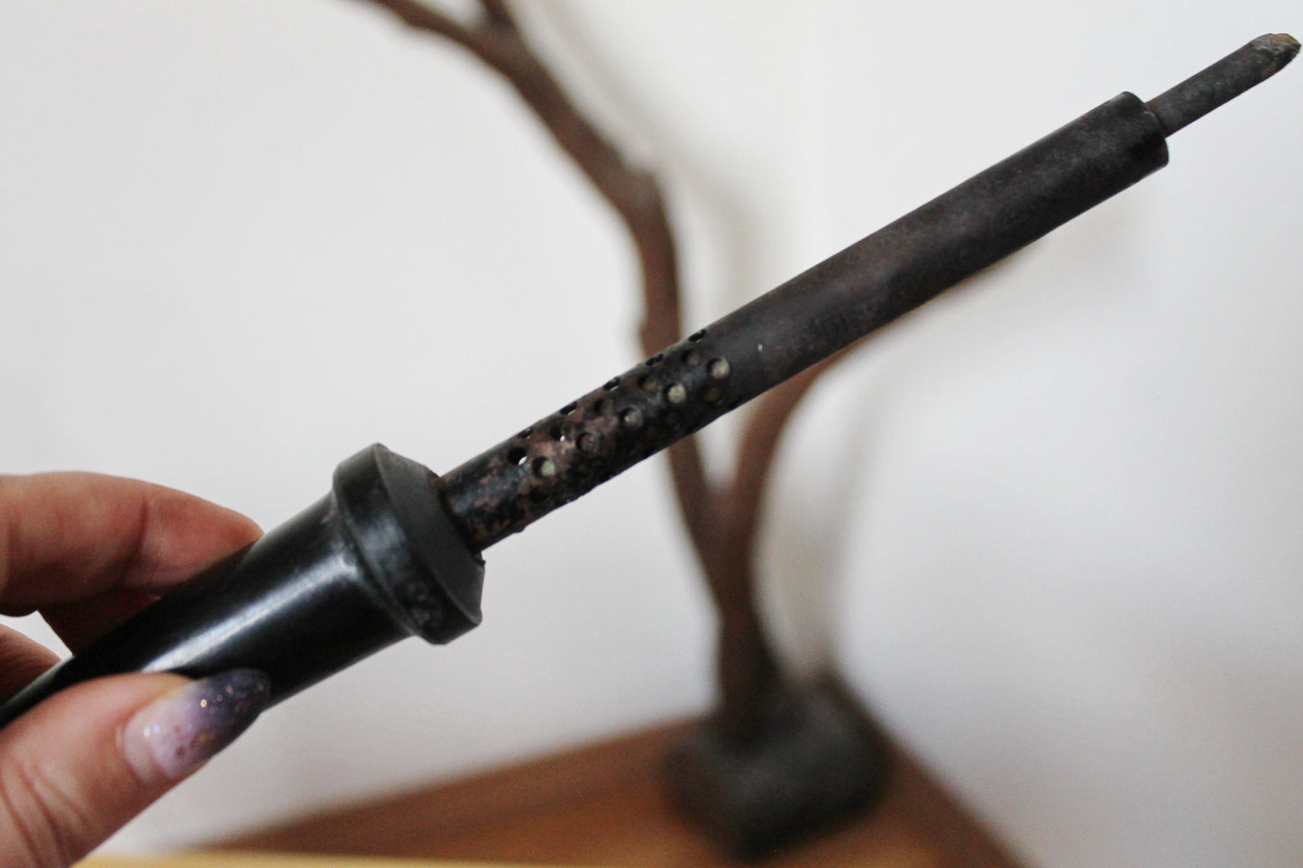 Vintage soviet Soldering Iron - black - Made in USSR in 1980s