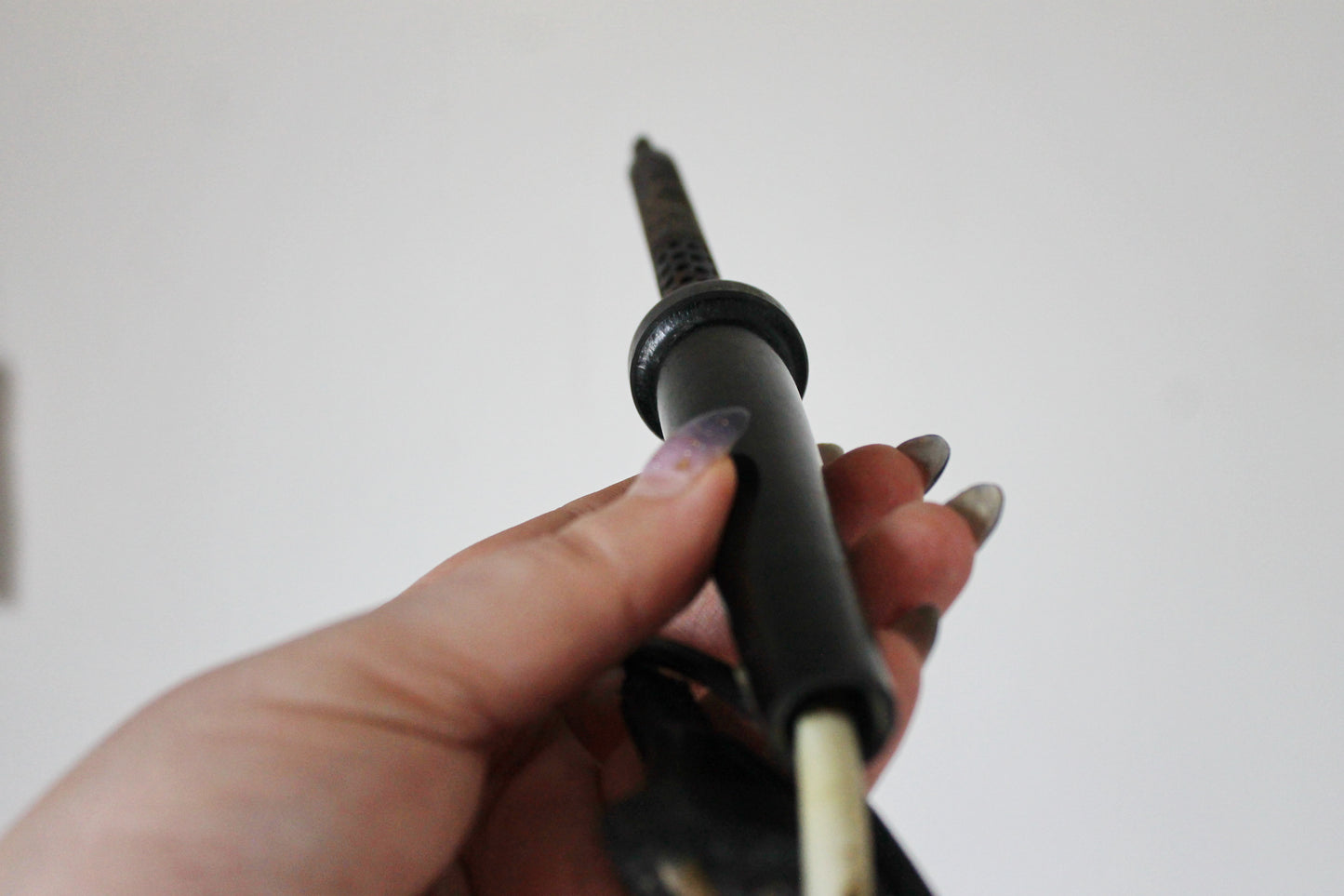 Vintage soviet Soldering Iron - black - Made in USSR in 1980s