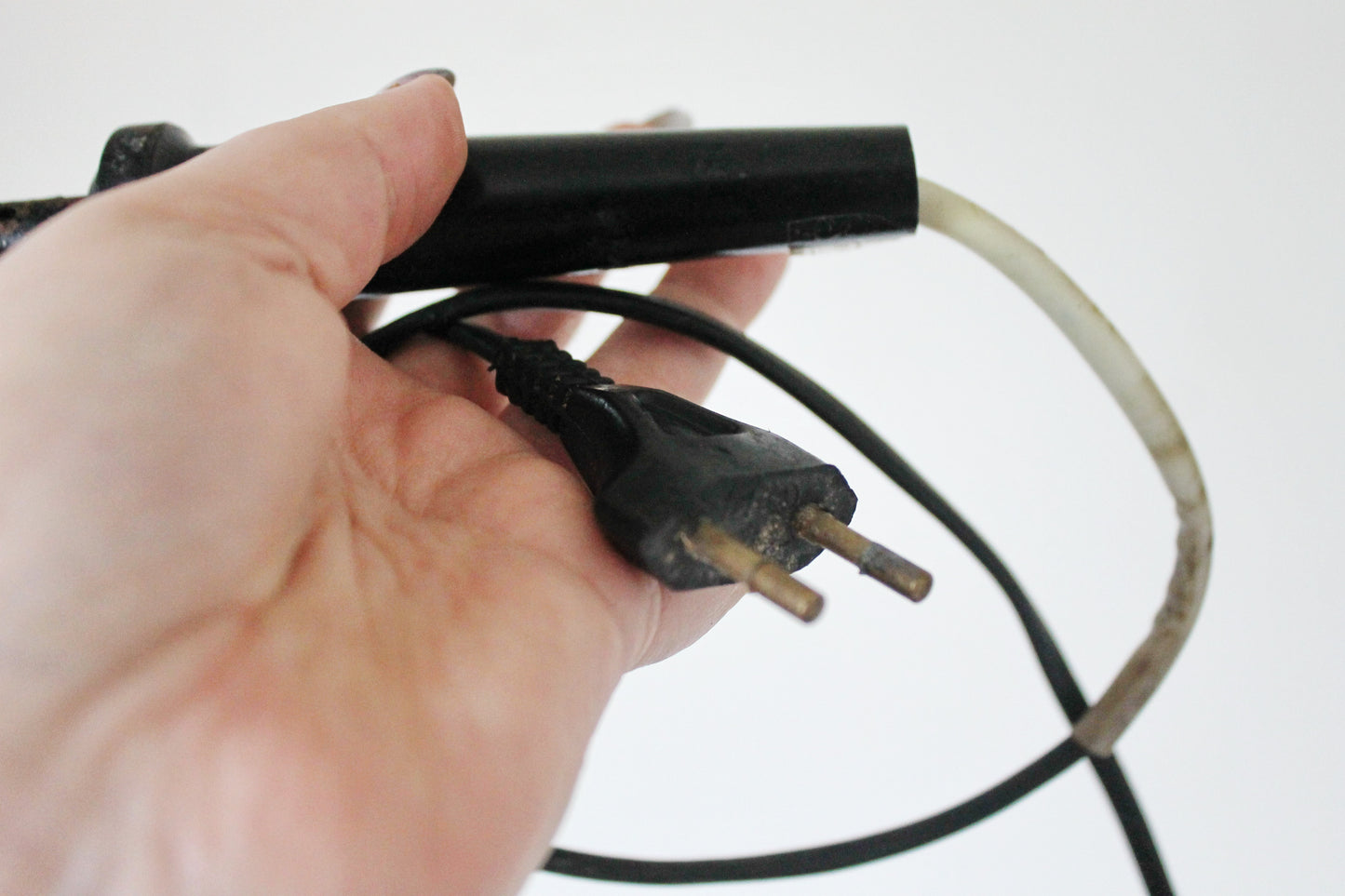Vintage soviet Soldering Iron - black - Made in USSR in 1980s