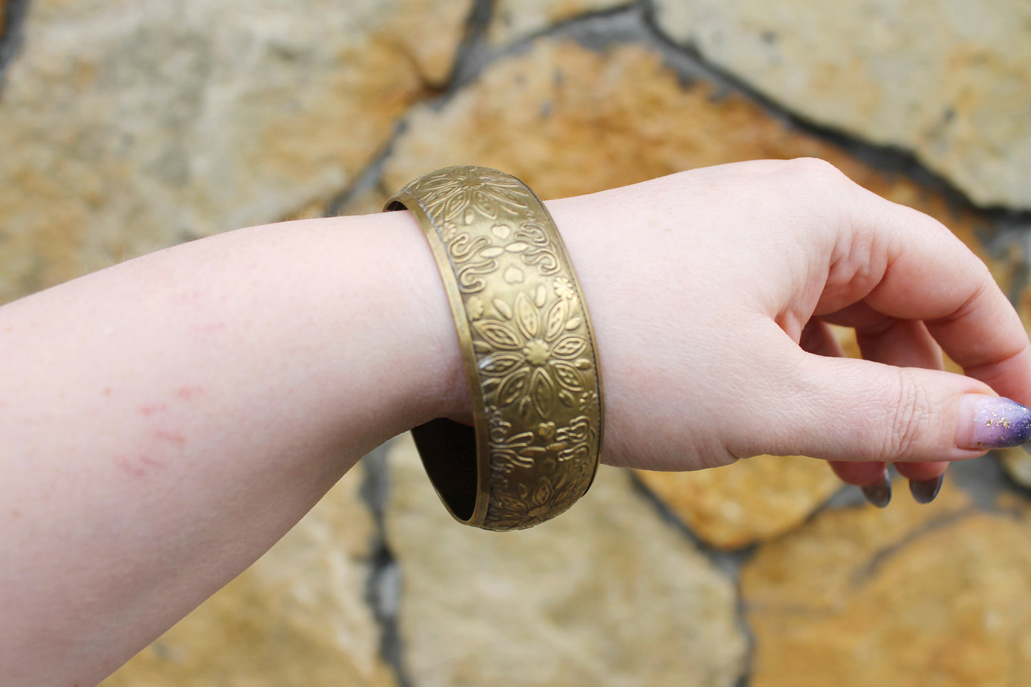 Vintage copper bracelet from Germany - made in 1980-1990s - Germany vintage bijouterie - gift for her - Mother's day gift