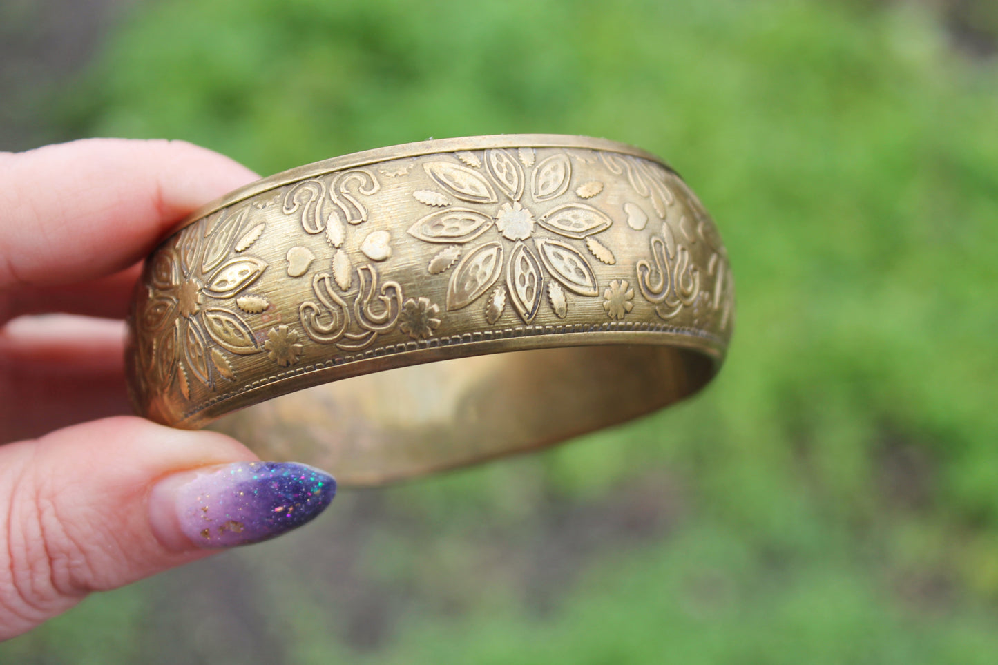 Vintage copper bracelet from Germany - made in 1980-1990s - Germany vintage bijouterie - gift for her - Mother's day gift
