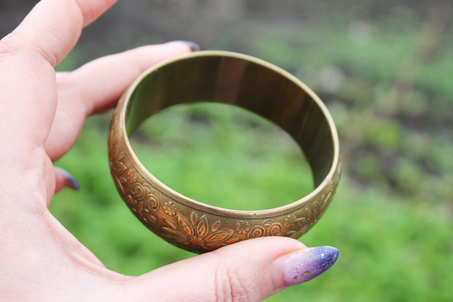 Vintage copper bracelet from Germany - made in 1980-1990s - Germany vintage bijouterie - gift for her - Mother's day gift