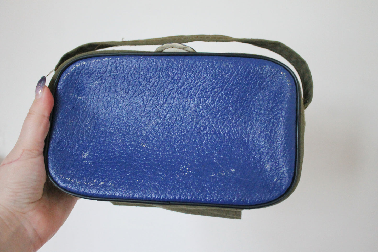 Vintage USSR medicine first aid kit 9.1 inches - Medical box - made of faux leather - First aid box - Soviet Medicine cabinet