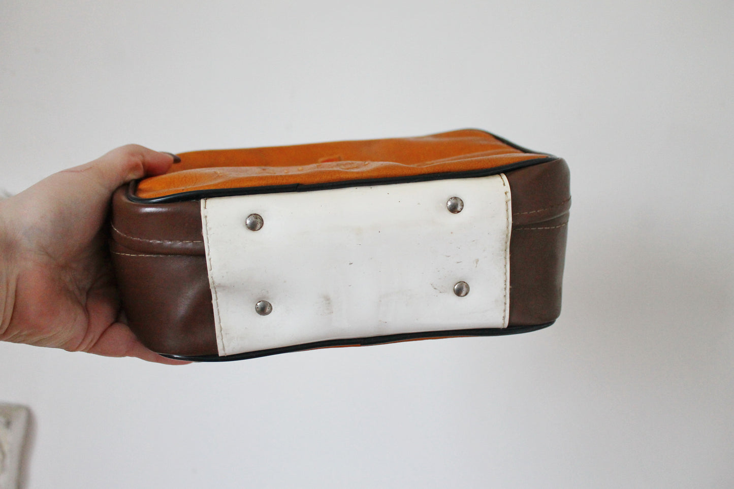 Vintage USSR medicine first aid kit 9.8 inches - Medical box - made of faux leather - First aid box - Soviet Medicine cabinet