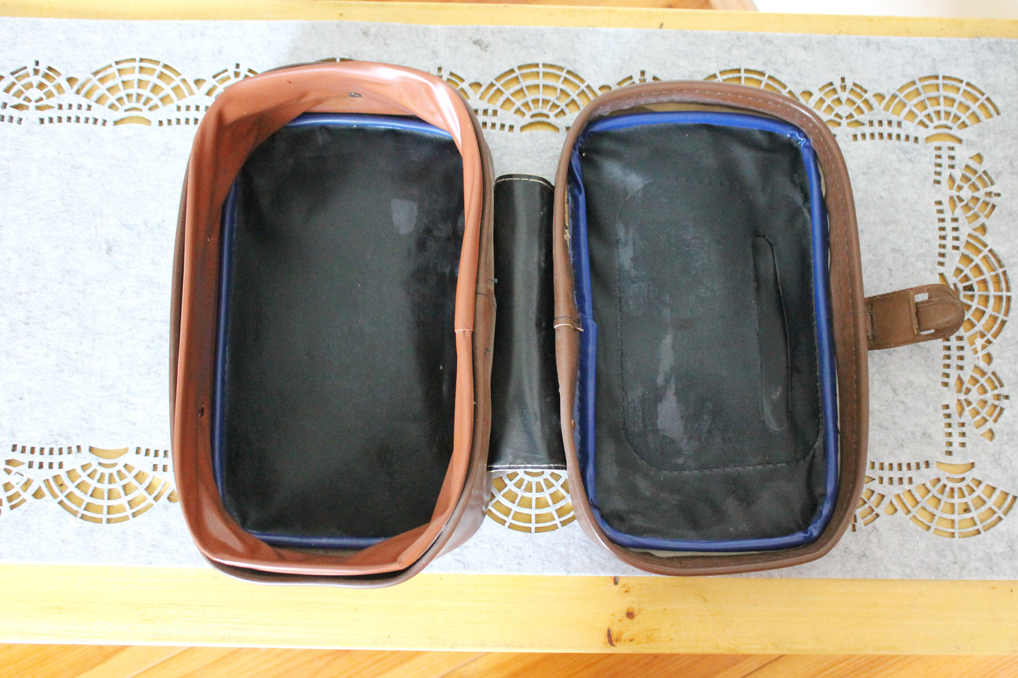 Vintage USSR medicine first aid kit 9.8 inches - Medical box - made of faux leather - First aid box - Soviet Medicine cabinet