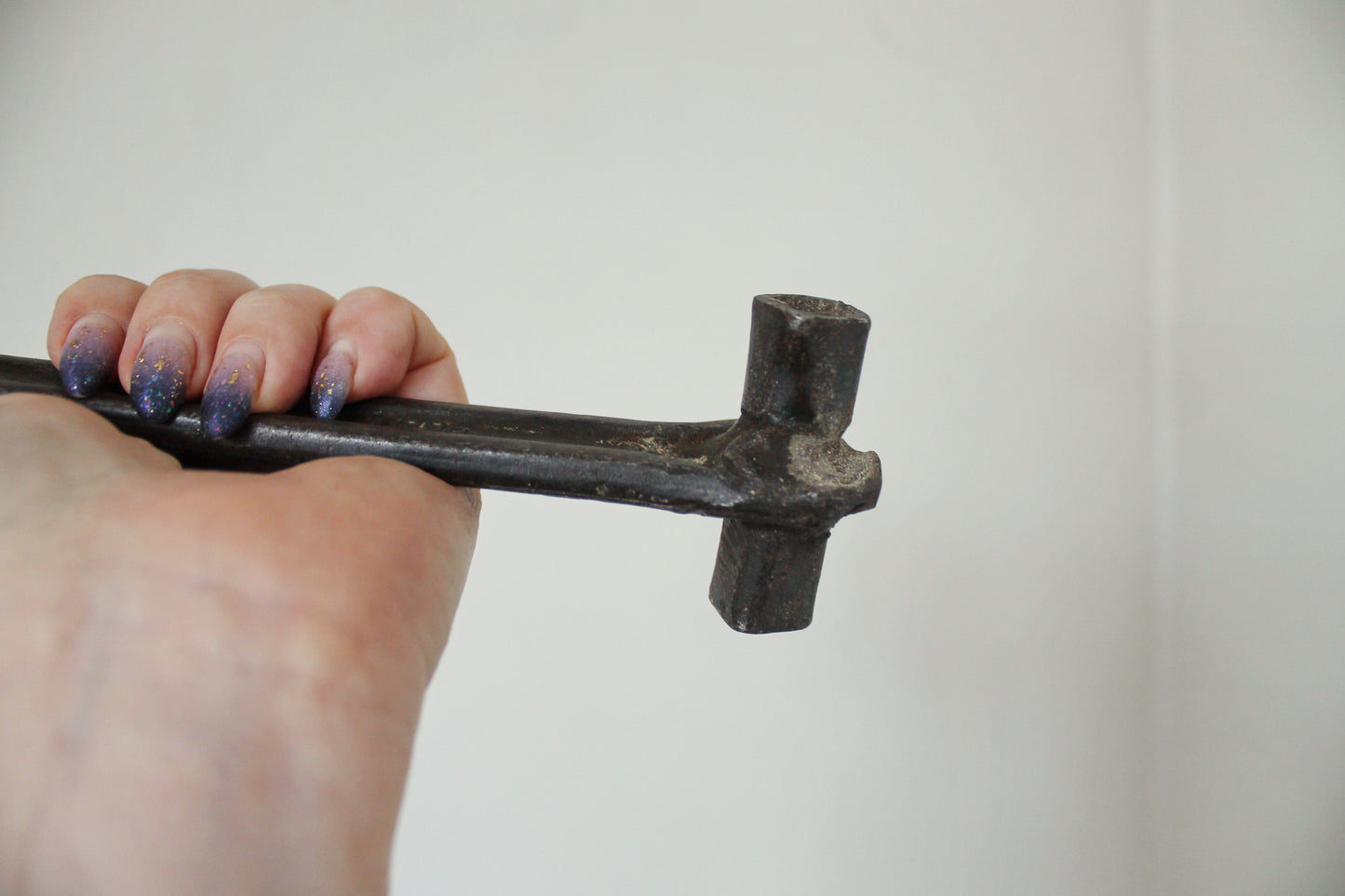 Vintage old USSR Wrench - 9.8 inches - Made in Soviet union in 1970s - Metal big wrench