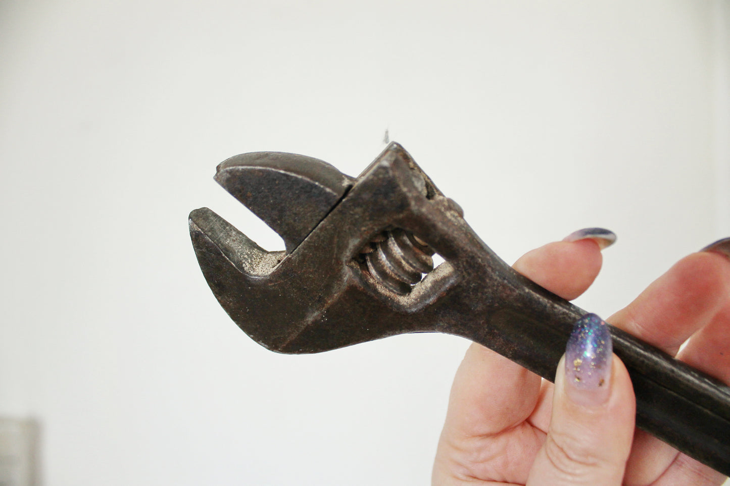 Vintage old USSR Wrench - 9.8 inches - Made in Soviet union in 1970s - Metal big wrench