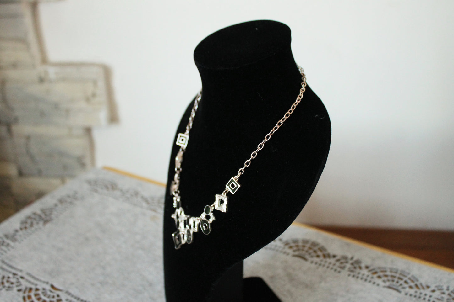 Vintage chain necklace from Germany 17.7 inches - Nekclace 1990s - Germany vintage bijouterie - gift neckalce