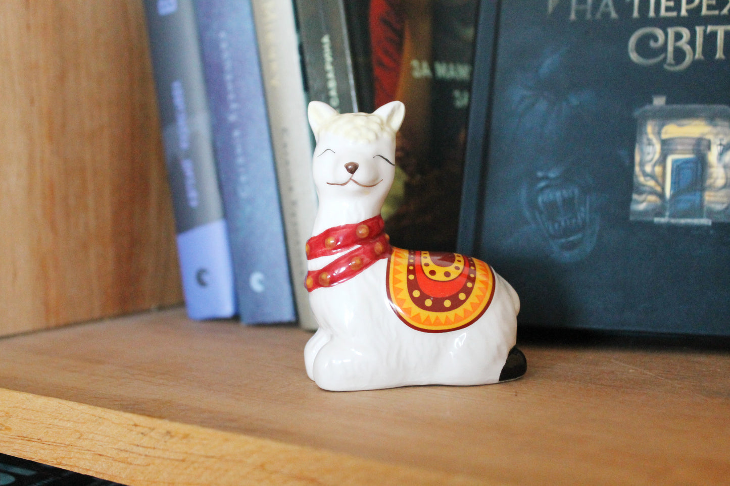 Vintage Ceramic Llama Salt and Pepper Shaker – Hand-Painted Southwest Kitchen Decor - made in Germany - 1990s-2000s