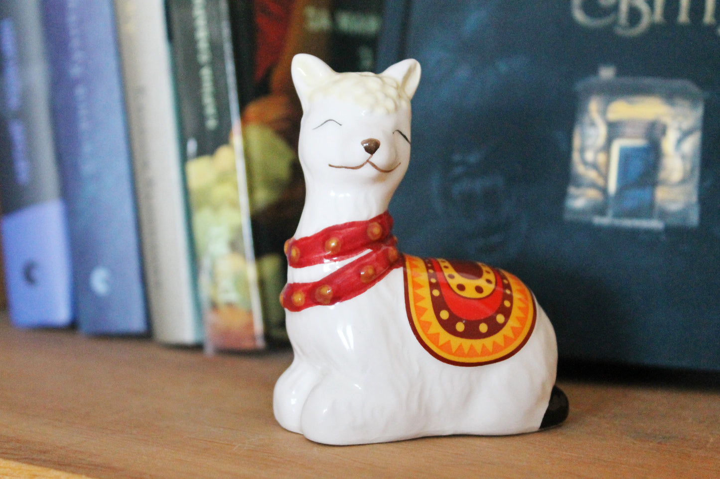 Vintage Ceramic Llama Salt and Pepper Shaker – Hand-Painted Southwest Kitchen Decor - made in Germany - 1990s-2000s