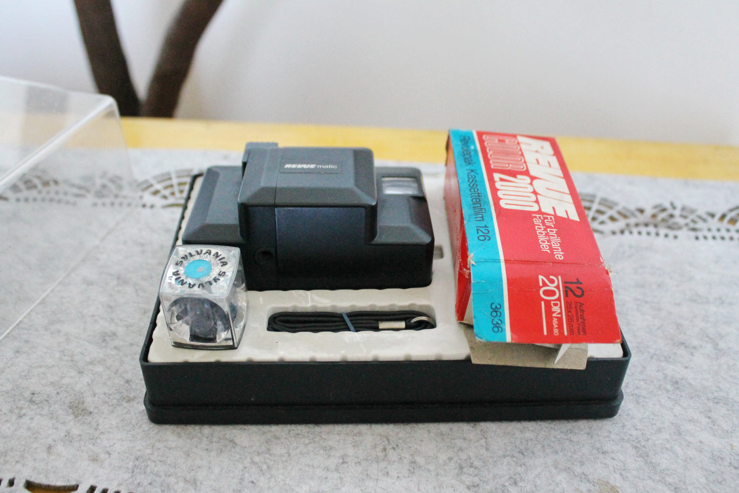 Vintage REVUEmatic 126 S Camera Set | 1970s 126 Film Camera in Original Box | Retro Photography Collector's Gift