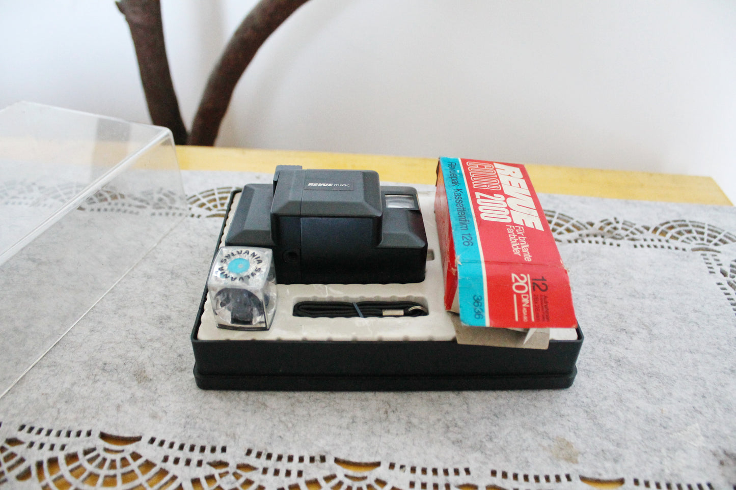 Vintage REVUEmatic 126 S Camera Set | 1970s 126 Film Camera in Original Box | Retro Photography Collector's Gift