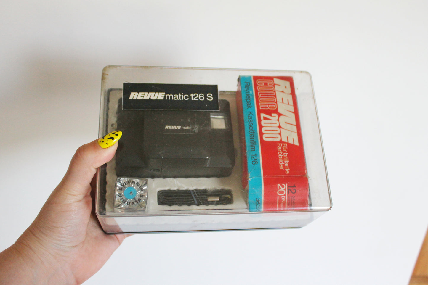 Vintage REVUEmatic 126 S Camera Set | 1970s 126 Film Camera in Original Box | Retro Photography Collector's Gift