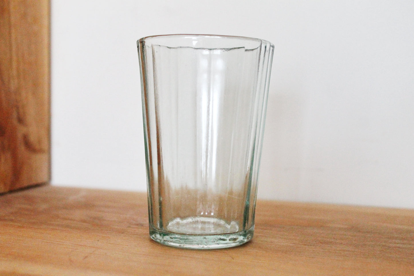 Vintage Soviet traditional faceted glass (200 gram) - 4.3 inches - made in USSR - 1960-1970s