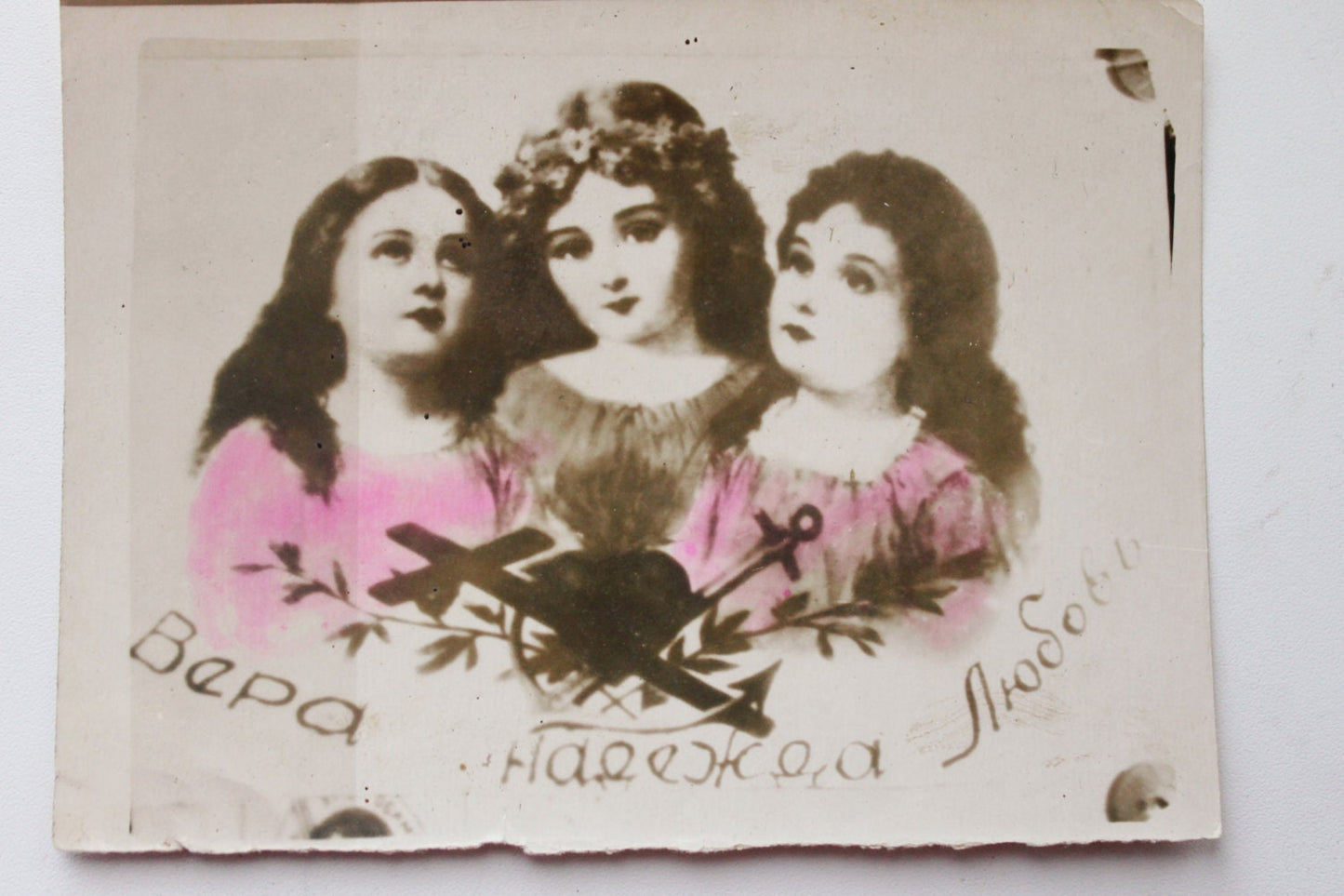 Old vintage photo postcard 5 - old USSR postcard - 1960s