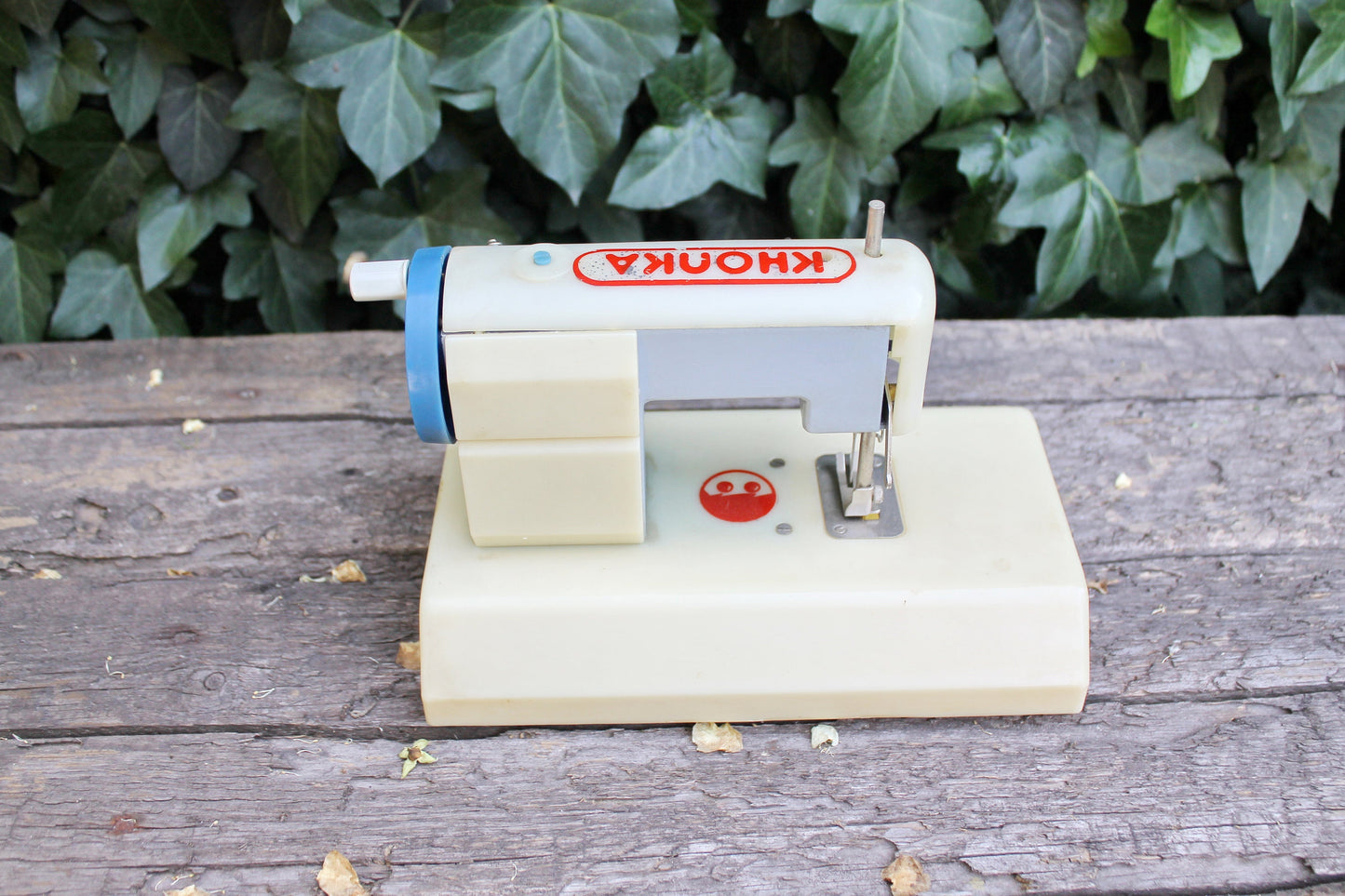 Vintage kid's Sewing Machine Toy "Knopka", Soviet Kid's Sewing Machine, USSR collectible toy