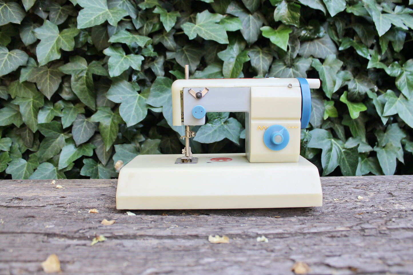 Vintage kid's Sewing Machine Toy "Knopka", Soviet Kid's Sewing Machine, USSR collectible toy