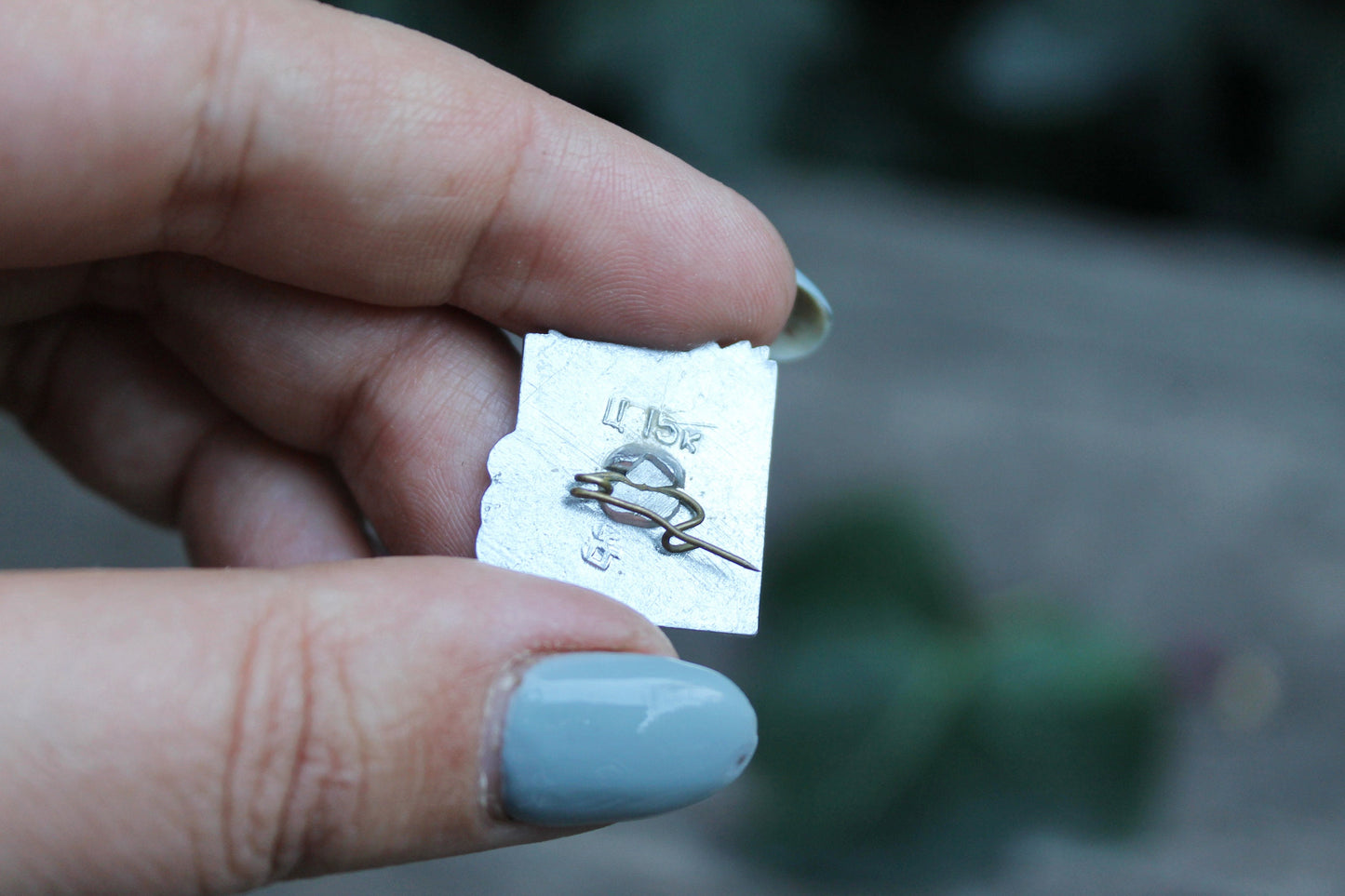 Vintage soviet children's pin badge "A turkey" - fairytale, made in USSR, 1970s