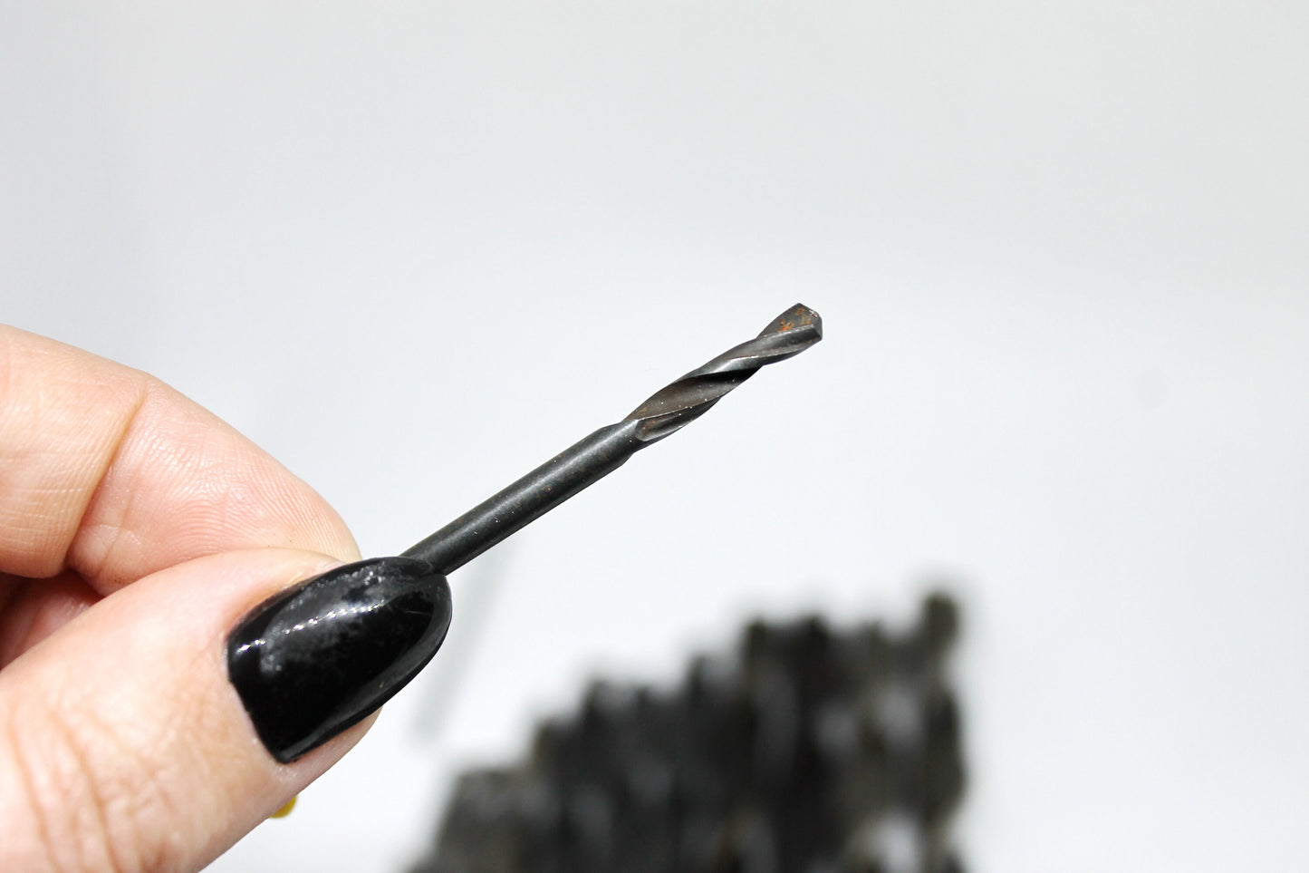 Set of 13 USSR vintage drill bits - not used - different sizes of drill bits - Soviet drill bits - 1970s