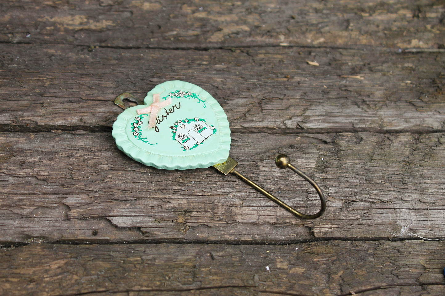 Vintage shabby-chic wall hanger - european style vintage - 1970-1980s - French style wall hanger - Country style wall hanger