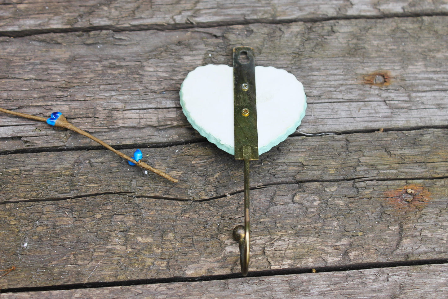 Vintage shabby-chic wall hanger - european style vintage - 1970-1980s - French style wall hanger - Country style wall hanger