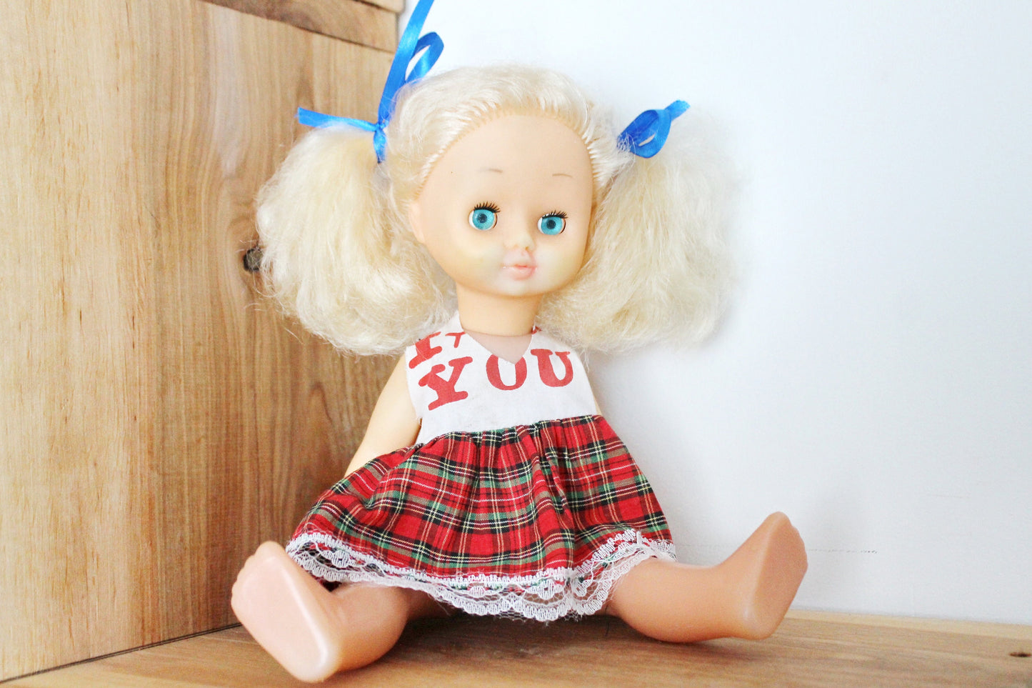 Vintage USSR doll 34 cm - 13.4 inches - USSR doll - Collectible doll - 1970s