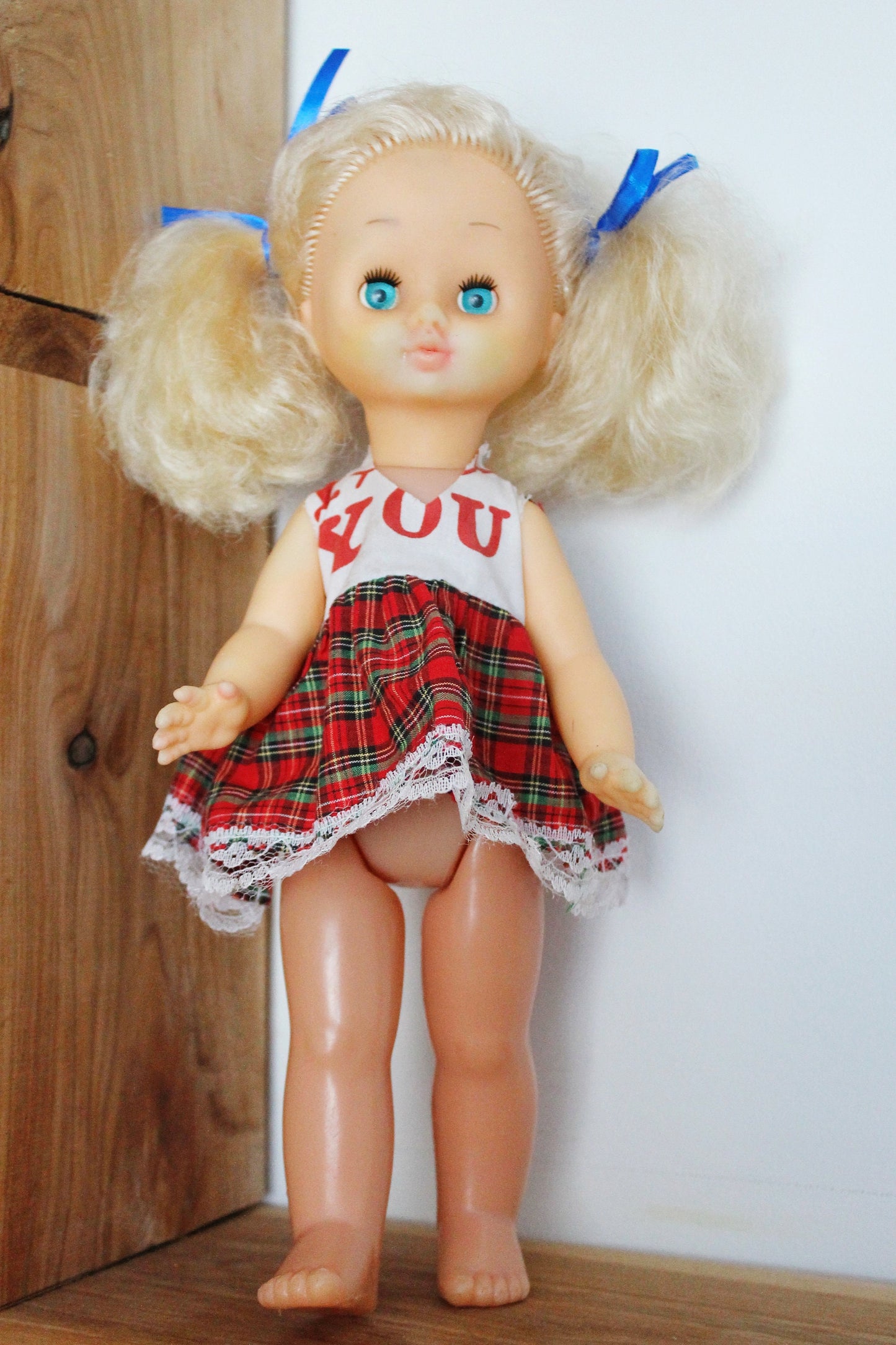 Vintage USSR doll 34 cm - 13.4 inches - USSR doll - Collectible doll - 1970s