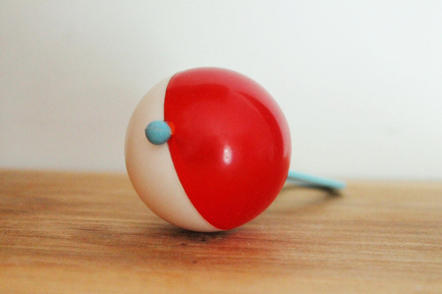 Soviet vintage baby rattle 5 inches - soviet toy - vintage toy - vintage rattle - Soviet Union toy - USSR rattle - 1970s