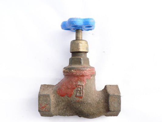 Vintage water faucet. Made in USSR 70s. Cast iron