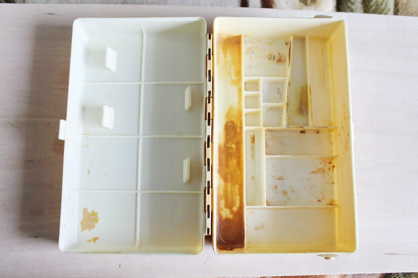 Vintage USSR medicine first aid kit 9.4 inches - Medical box - Medical accessory - First aid box - Soviet Medicine cabinet