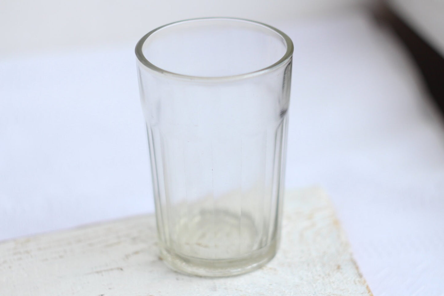 Vintage Soviet traditional faceted glass (200 gram) - made in USSR - 1960-1970s