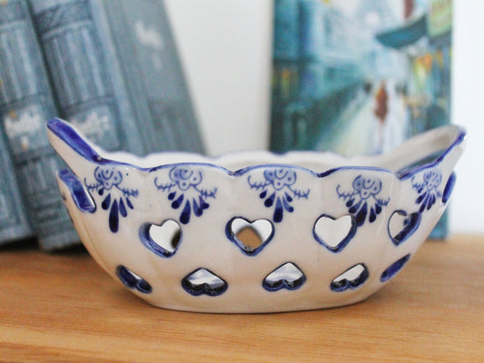 Porcelain candy bowl - Beautiful small vintage bowl from Germany - Vintage European ceramic - 1970s
